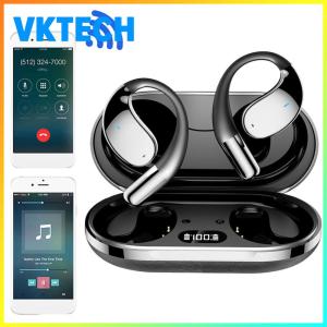 [Vktech] Wireless USB Adapter for Gaming and Streaming 3-in-1 AI Translator Earbuds Bluetooth 5.4 Multi-language Voice Translator with Long Range