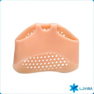 LoviRa Beehive toe pad Front foot Pad Protection Soft silicone insole foot cover relief toe protector