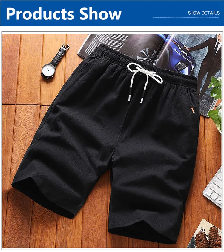 Men Shorts Casual Short Pants Men Sports Shorts Cropped Shorts Drawstring  Shorts Men's Clothing seluar pendek lelaki