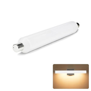 S19 LED Light Bulb 7W Frosted Tube Lamp AC 220V 240V Replacement For 60W Incandescent Retro Decorative Home Lighting For Bathroom Mirror Cafe Restaurant Energy Saving