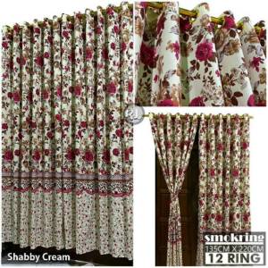 Gorden Pintu Smokring 12 ring Hordeng Smokring 12 Ring Gordeng Smokring 12 Lubang Tirai Pintu Murah Bisa COD