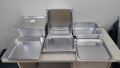 Khay inox GN 2/3 đựng thực phẩm buffet nhiều kích thước. 