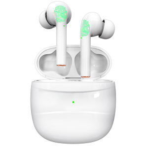 Tws J3 ชุดหูฟังบลูทูธไร้สาย ตัดเสียงรบกวน กันน้ำ พร้อมหูฟังอินเอียร์ เหมาะกับเล่นกีฬา สินค้าพร้อมส่ง จัดส่งไว