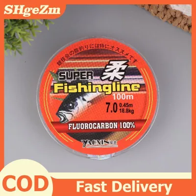 SHgeZm🔥🔥🔥 100m cá dòng siêu mạnh sợi nylon Dây Câu cá multifilamento trong suốt