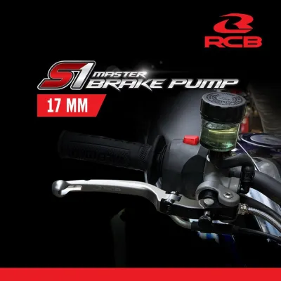 RCB FORGED MASTER PUMP ORIGINAL S1 - 14MM DAN 17MM (KIRI DAN KANAN)