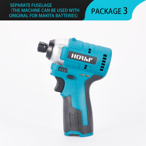 ไขควงไร้สายแบบไร้แปรงถ่านสำหรับสว่านอัตโนมัติ12V Makita ชาร์จได้ไขควงไร้สายสว่านกระแทก120N แบบ DIY เครื่องมือไฟฟ้า2000MA