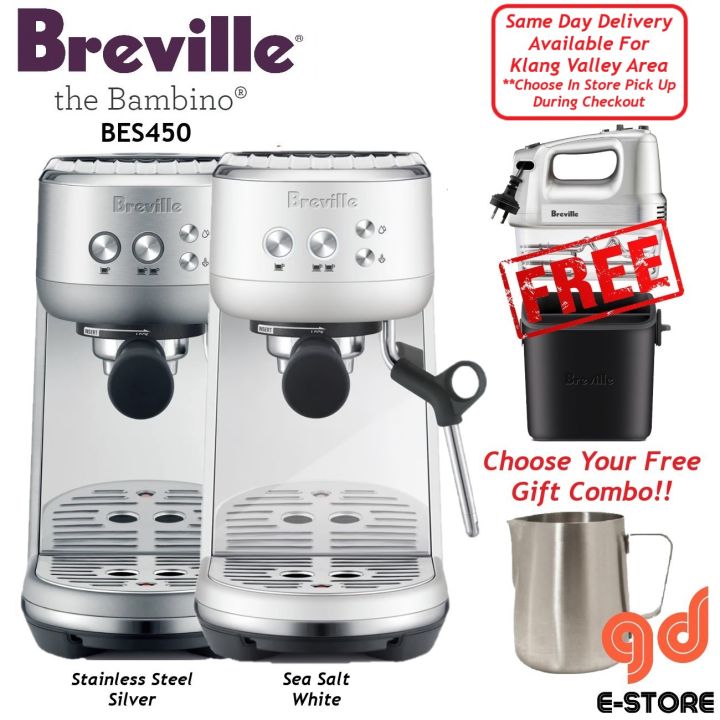 Breville The Bambino BES450 Espresso Machine Coffee Maker | Lazada