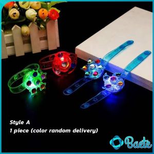 Baete Light Flash Bracelet Toys Rotating Gyro Watch Kids Gift