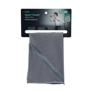 Bewell Sport Towel Active Dry ผ้าเช็ดตัวอเนกประสงค์ สำหรับสายกีฬา ยิ่งเหงื่อออก ยิ่งเย็น! ทลายทุกขีดจำกัดของความร้อน