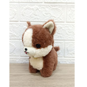 Boneka Standing Cute Baby Dog Shiba Corgi Husky