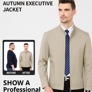 Jacket Shape Jacket Variety of Matching Options Slim Fit Comfort Detail Showcase Soft and Comfortable