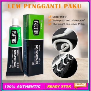[60 GR] Lem Pengganti Paku Sekrup Skrup Tembok Adhesive Glue Perekat Kaca Marmer Kayu Metal Besi keramik Mozaik Keramik