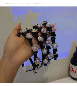 การส่ง ร้านไทย 🇹🇭 ที่คาดศีรษะ ที่คาดผม ประดับไข่มุก สไตล์เกาหลี สปอร์ตสำหรับผู้หญิง 🎁