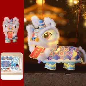 BEITE Waterproof Lion Dance Lantern Cartoon Ancient Style Luminous Lantern New Year Handmade Handheld Lantern Chinese New Year