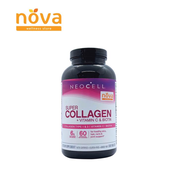 Neocell Super Collagen Vitamin C And Biotin 360 Tablets Bottle Lazada Ph 5480