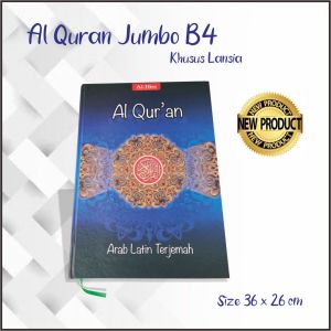 Alquran Al Mubarak Jumbo Arab dan Latin