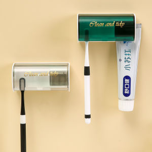 Toothbrush Holder Wall Mounted Convenient Storage Rack Creative Strong Sticky Suction Hook Bracket Bathroom Tools