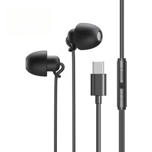 Asmr หูฟังไฮไฟชุดหูฟังตัดเสียงรบกวนนอนเอียร์บัดซิลิโคนอ่อนนุ่มชุดหูฟัง TPE ลวดไม่มีหูความดันหูฟังสำหรับ Xiaomi หัวเว่ย