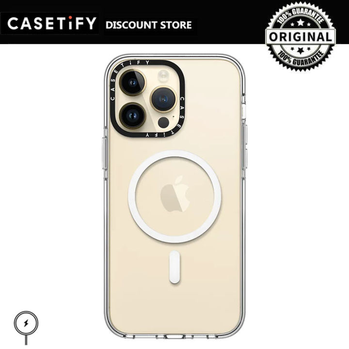 CASETiFY Ultra Impact IPhone 14 Pro Case [5x Military Grade Drop Tested / 11.5ft Drop Protection/Compatible With Magsafe] - Glossy Black