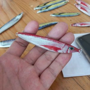 metal jig full gid model gomame 40 60 80 100 gram