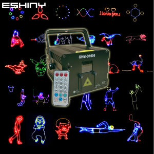 NEW 500 Animation Laser RGB Lines Beam Stage Light Pattern Projector Scans Remote DMX Sound DJ Dance Bar Logo Shop Holiday Party Professional Effect Lighting System Show G1