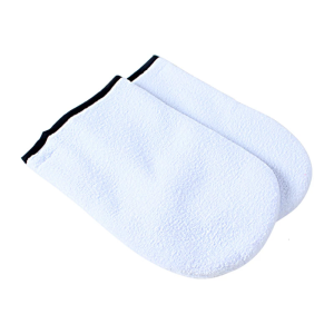 1 Pair Thermal Mitts for Paraffin Heat Therapy Treatments Paraffin Wax Gloves Cotton Gloves Cloth Gloves 25.5cx15.5cm