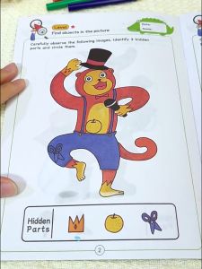 4+Years Old Kid Focus Concentration Spot The Difference Card 儿童专注力找不同游戏卡 Kid Find the Difference Book 儿童专注力游戏书