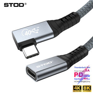 USB 4 Cable Thunderbolt 3 4 40Gbps Data USB-C PD 100W Fast Charge DP 4K 5K 8K For MackBook iPad Mac Pro Air iMac LG Gram Samsung Galaxy Book Dell XPS mDell SThinkpad Surface Book Chromebook Pixel HP Acer Dock Station SSD T5 PCIe eGPU TB3 TB4 USB4 4.0 Cord