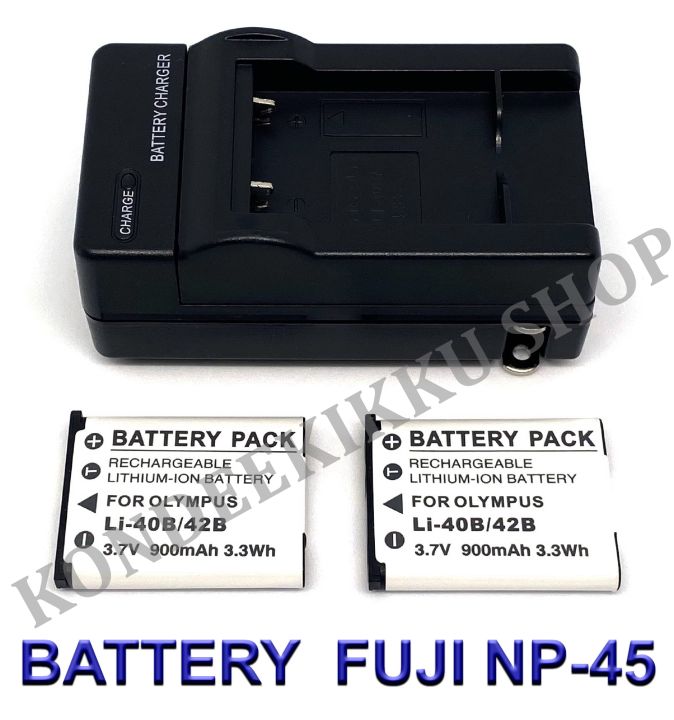 FNP45 \ NP-45 \ NP-45A \ NP-45S แบตเตอรี่ \ แท่นชาร์จ \ แบตเตอรี่พร้อม ...