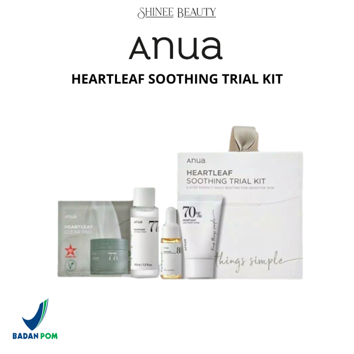 ANUA Heartleaf Soothing Trial Kit | Set Wajah | Lazada Indonesia