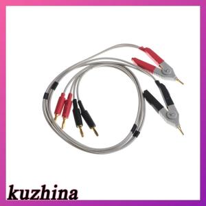 [kuzhina] ปลั๊กกล้วยสำหรับทดสอบขั้วเคลวินคลิปหนีบต้านทานต่ำมี2x