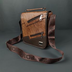 POLO AMSTAR - Tas Selempang Pria  Fashion Style Sling Bag Kulit PU