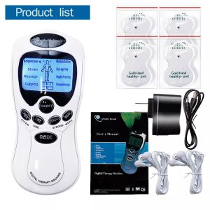 [FBM] Electronic Pulse Massager 8 Modes Tens EMS Acupuncture Digital Massage Machine Electrical Muscle Stimulator เครื่องนวดชีพจรอิเล็กทรอนิกส์ความถี่ต่ำกายภาพบำบัด 8 โหมดสิบ EMS การฝังเข็มเครื่องนวดดิจิตอลเครื่องกระตุ้นกล้ามเนื้อไฟฟ้าสำหรับอาการปวดหลั