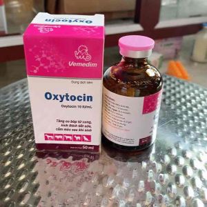 50ml Oxytocin -tăng co bóp tử cung cầm m.áu sau sinh tăng tiết sữa trên chó mèo heo dê cừu trâu bò ngựa