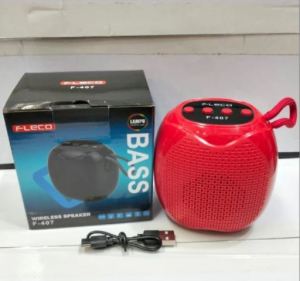 Speaker Wireless Bluetooth Speaker Fleco F-407 Speaker BASS Portable
