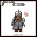 Dwarf The Hobbit Đồ chơi Lắp ráp Mô hình Chiến binh Quỷ tộc lùn Lord of the Rings Minifigure Trung Cổ X0314. 