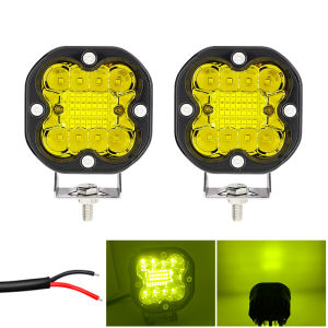 Đèn Pha 3 Inch 12V 24V 45W Combo Đèn Pha Chiếu Điểm Thanh Đèn LED Cho Xe Tải Xe Hơi 4X4 Thuyền ATV Đèn Làm Việc
