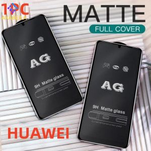 AKABEILA 👍1PC ฟิล์มกระจกแบบด้าน ฟิล์มเล่นเกมส์ กันรอย ฟิล์มกระจกนิรภัยเต็มจอ HUAWEI Nova 3i 8i 3 P30 P20 Pro Honor10 20i 10 20 Lite Y7 Pro 2019 Y7 2019 Y9 Prime 2019