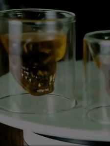 Gelas Cangkir Kopi Unik Kaca 2 Lapis Glass Coffee Tea Mug Cup Double Wall 150ml