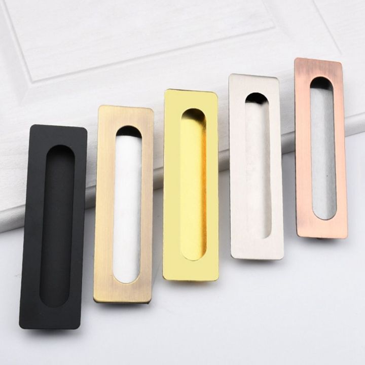 BAILIE Recessed Hidden Pull Door Cupboard Handles Drawer Pull Kitchen ...