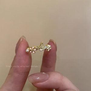 Ring Ins Fashionable Exquisite Adjustable Gold Silver Rings/ Cincin Emas Perak [Ready Stock Malaysia]