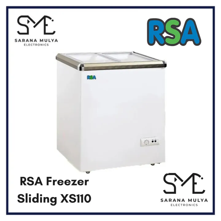 RSA CHEST FREEZER SLIDING100LITER CF110 - FREEZER CHEST SLIDING PEMBEKU ...
