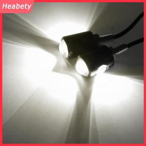 Heabety Sáng Tạo Xe Máy Đèn Tín Hiệu Giấy Phép Tấm Ánh Sáng LED Bóng Đèn Hình Dạng Mắt Lần Lượt Chỉ Số Siêu Sáng Dễ Dàng Cài Đặt