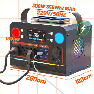Portable Power Station 768Wh 1000W LiFePO4 Battery Solar Generator for Emergency Backup Camping Motors Home