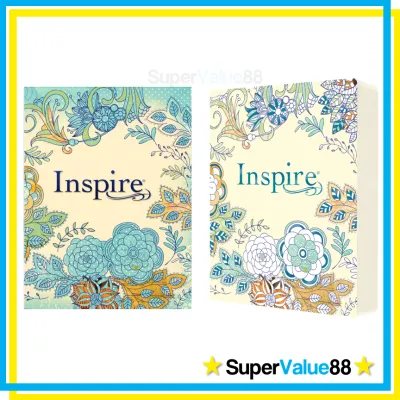 Tyndale NLT Inspire Creative Bible - Pray Journal Color with Over 400 Illustrations Coloring Bible with Creative Journal Space for Girls