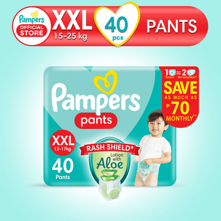Buy Pampers Baby Dry Pants, X-Large, 2 Count [Pack of 8] - Online at Low  Prices in India - Amazon.in