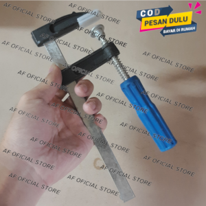 Klem F Kayu Penjepit Kayu Tukang 50 x 150mm Clamp F Catok Pegangan Penahan Kayu