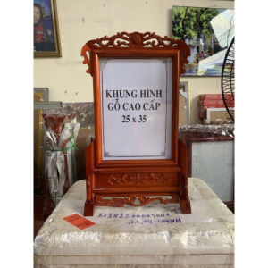 Khung ảnh thờ gỗ hương sỉ lẻ 20x30 20x25 25x35