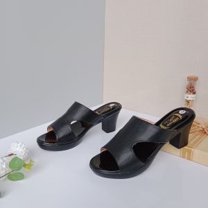 Dép nữ Tặng cho Mẹ HShop cao gót hở mũi quai chữ hát siêu rẻ 3 phân 5 phân 7 phân 8 phân đủ Size lớn nhỏ KH-09