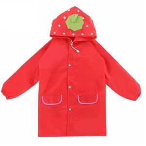 Ready Stock Kids Raincoat motorcycle poncho Hooded rain suit rain jacket baju hujan budak Baju Hujan Kanak-Kanak